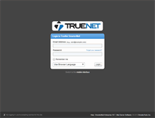 Tablet Screenshot of mobile.truemail.com